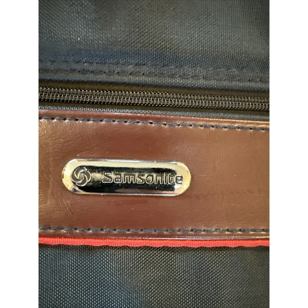 Vtg‎ Samsonite Profile Hanging Garment Travel Bag Bi Fold Luggage Business Carry